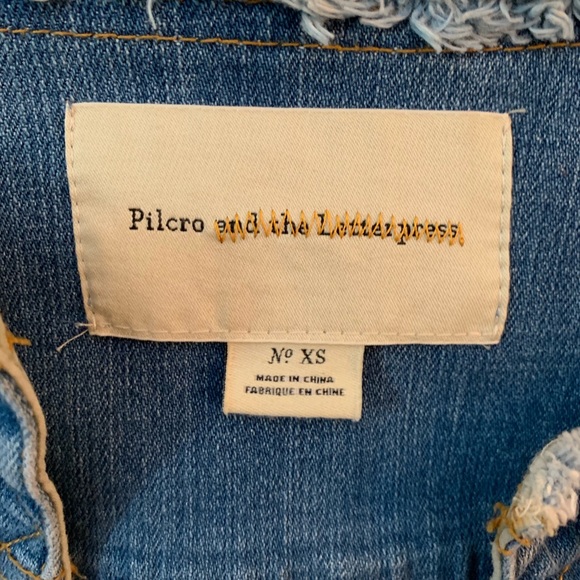 Anthro Pilcro and the Letterpress Jean Jacket - Picture 4 of 4